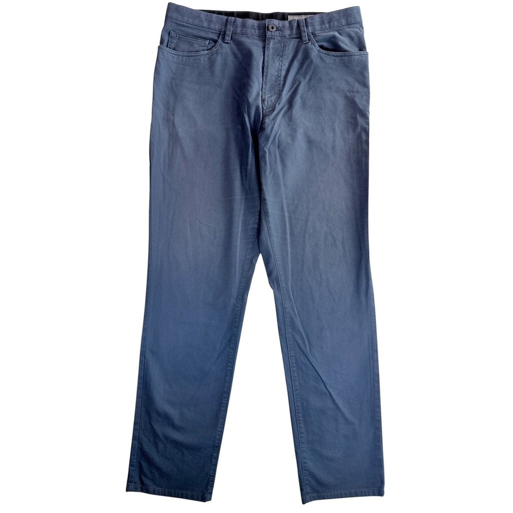 Bonobos Chino Pants Mens 36x32 Blue Athletic Fit 3XDRY Tech 21244-BLU26